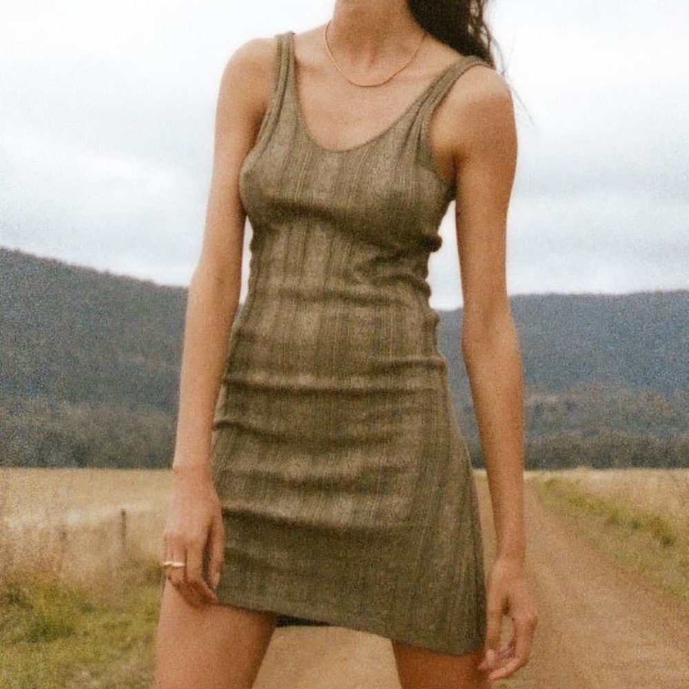 Spell Frenchi Knit Mini Skirt